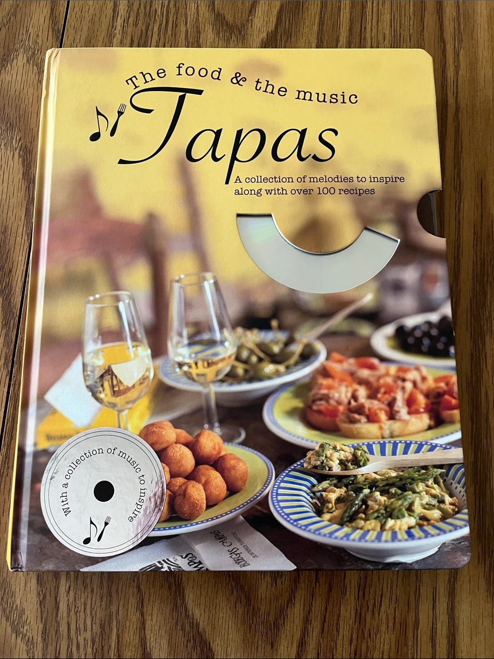 Tapas Cookbook with Music CD